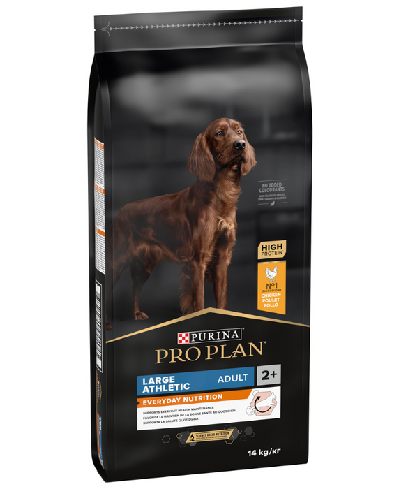 Purina Pro Plan Everyday Nutrition Large Athletic Adult Dry Dog food with Chicken 14 kg