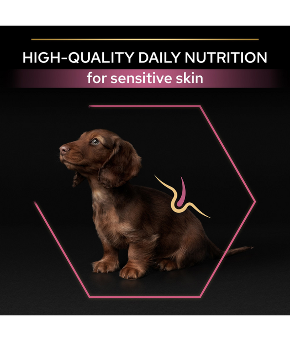 Purina Pro Plan Small and Mini Puppy Sensitive Skin Dry Dog food with Salmon 3 kg