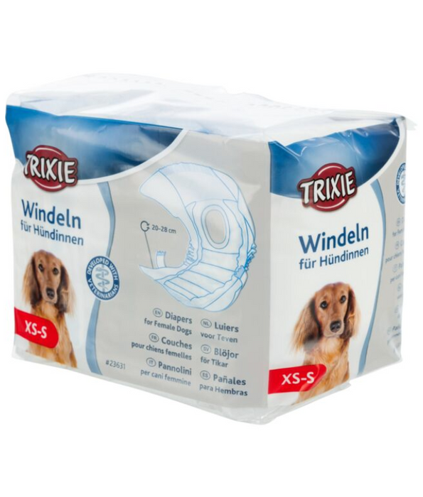 Trixie - Diapers for Female Dogs