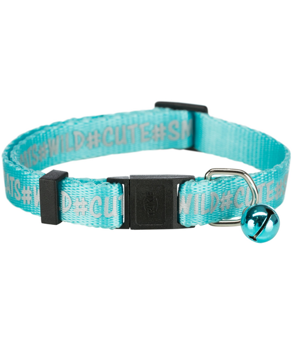 Trixie - Nylon Cat Collar - Reflective Motif 24 cm