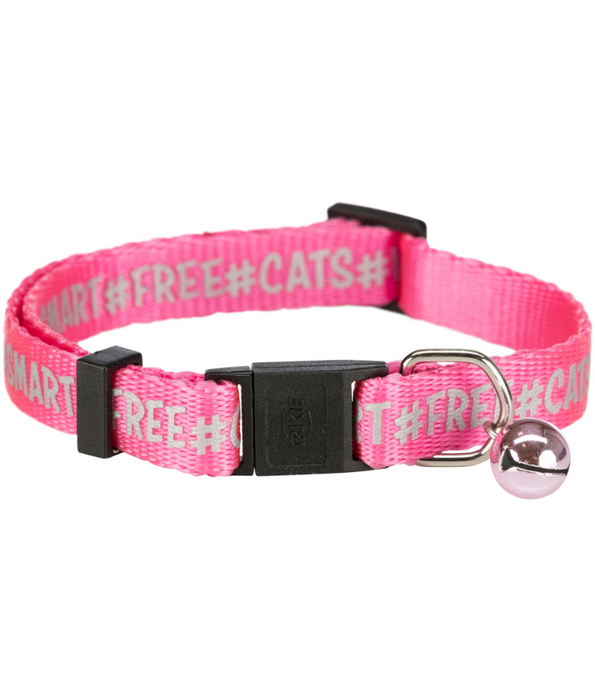 Trixie - Nylon Cat Collar - Reflective Motif 24 cm