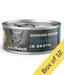 Prochoice - Shredded Fresh Chicken and Shrimp In Broth 70g Cat Food