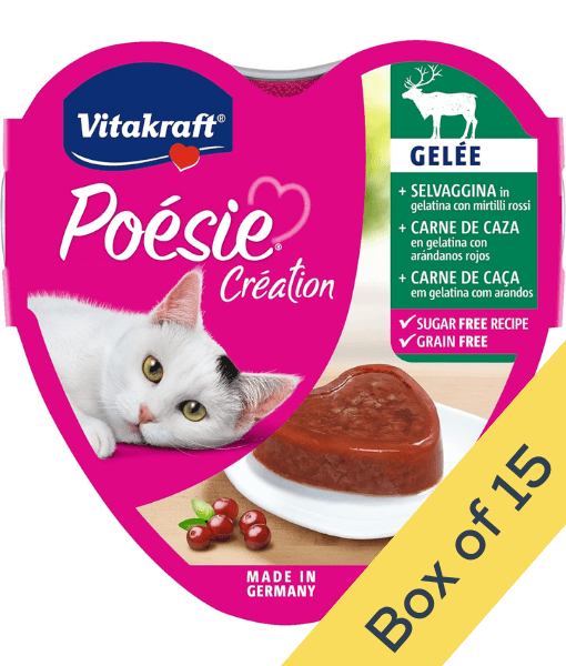 Vitakraft - Poesie Creation Deer In Cranberry 85g Cat Food