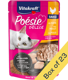 Vitakraft - Poesie Delice Adult With Chicken 85g Cat Food