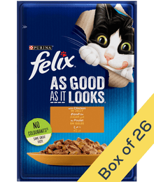 Purina - Felix As Good As It Looks Chicken In Jelly Wet Cat Food 85g Cat Food