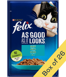 Felix Purina - Felix As Good As It Looks Tuna In Jelly Wet Cat Food 85g