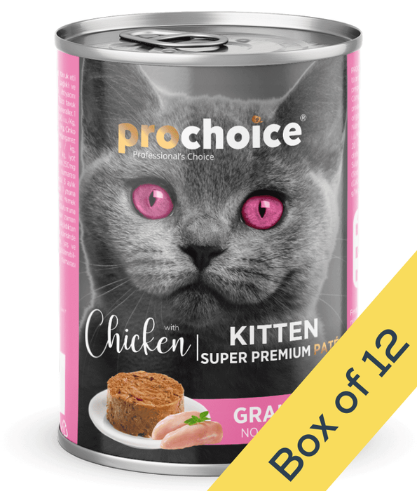 Prochoice - Kitten Premium Pate With Chicken 400g