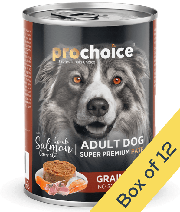 Prochoice - Lamb, Salmon & Carrots Adult Pate 400g