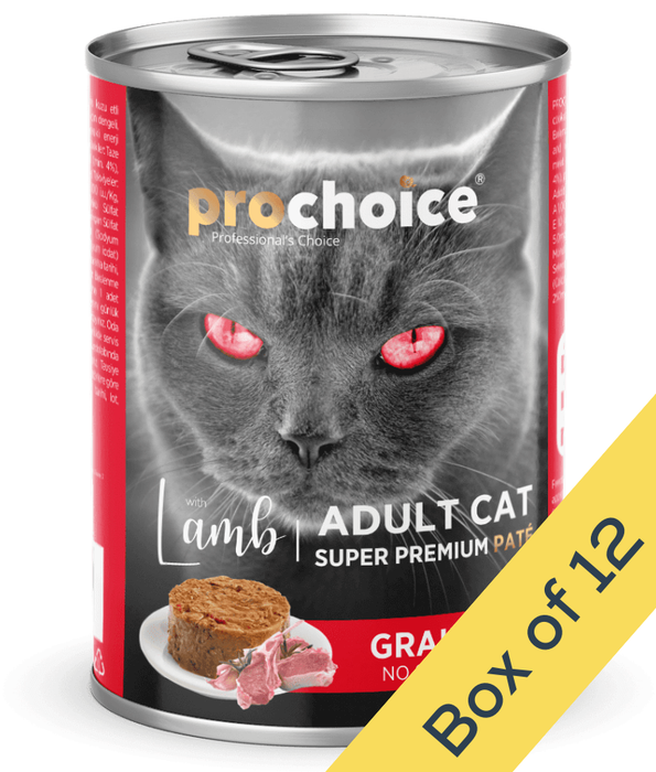 Prochoice - Adult Cat Premium Pate With Lamb 400g