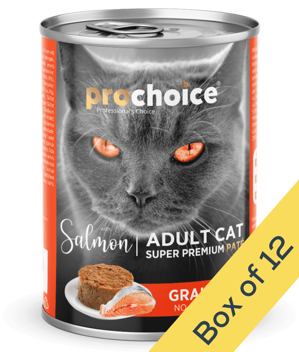 Prochoice - Adult Cat Premium Pate With Salmon 400g