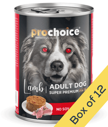 Prochoice Prochoice - Adult Dog Premium Pate With Lamb & Rice 400g