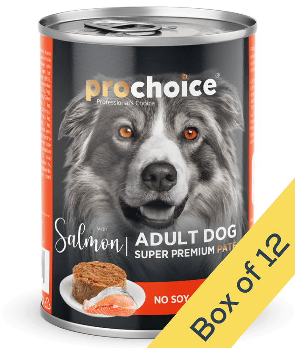 Prochoice - Adult Dog Premium Pate With Salmon & Rice 400g