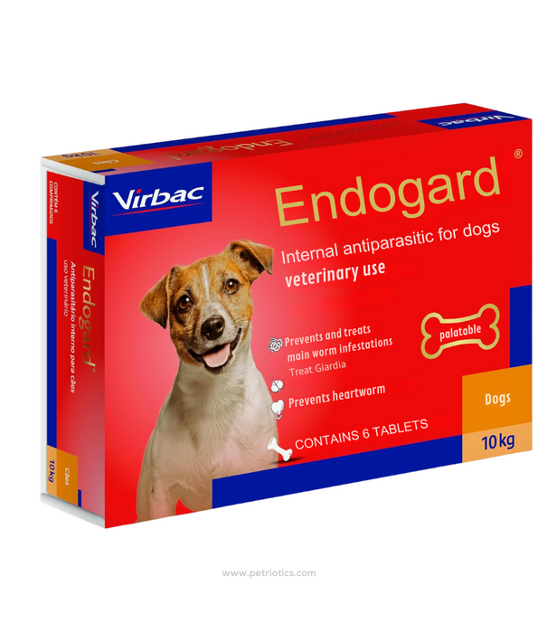 Endogard Dewormer pill - 1 tablet per 10kg