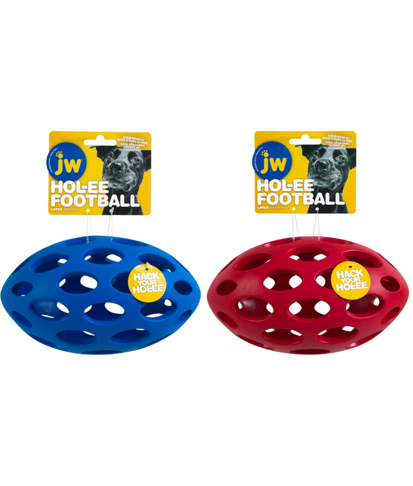 JW® Hol-ee® Football – Durable & Interactive Puppy Toy