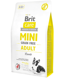 Brit Care - Mini Adult Grain Free Lamb 2kg Dog Food