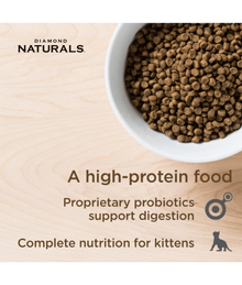 Diamond Naturals - Holistic Indoor Kitten With Chicken 3kg Cat Food