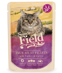 Sam's Field - Turkey & carrot 85g Cat Food