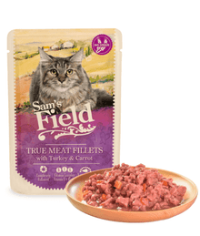 Sam's Field - Turkey & carrot 85g Cat Food