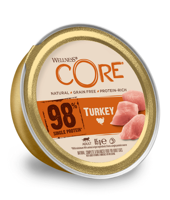 Wellness Core 98% Turkey - 85g Cat Food