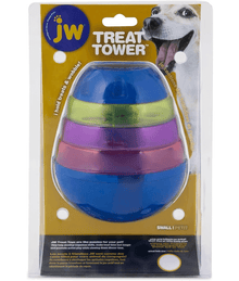 JW Treat Tower Treat Dispensing Dog Toy Dog Toys