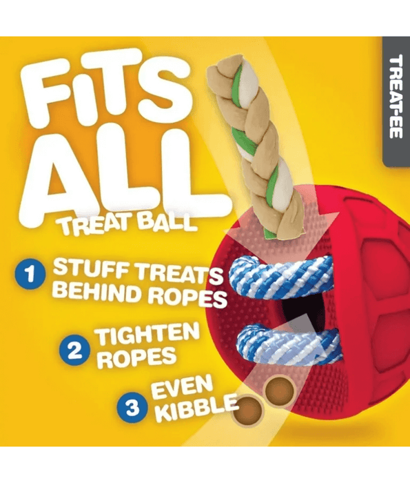 JW JW Fits All Treat Ball Dog Toy