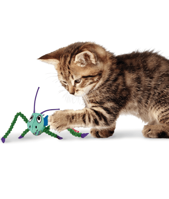 Kong - Crackles Grasshopper With Catnip Cat Toys