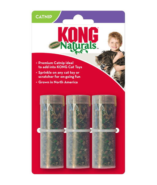 Kong - Refillables Catnip Tubes 3pk Kong