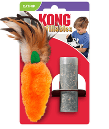 Kong - Refillables Feather Top Carrot Cat Toys