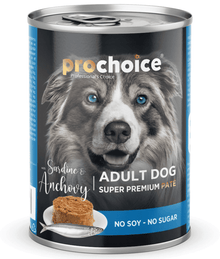 Prochoice Prochoice - Adult Dog Premium Pate Sardine & Anchovy 400g