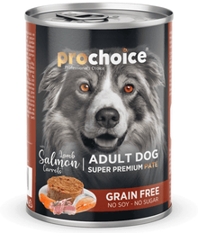 Prochoice - Lamb, Salmon & Carrots Adult Pate 400g Dog Food