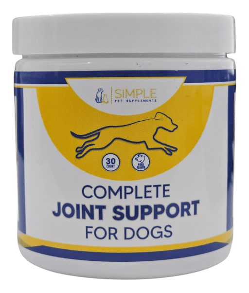 Simple Pet Supplements Complete Joint Support For Dogs 30 Pieces Simple Pet Supplement