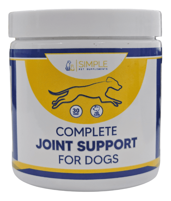 Simple Pet Supplements Complete Joint Support For Dogs 30 Pieces Vitamins & Supplements