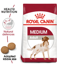 Royal Canin - Medium Adult Dry Dog Food 15kg-4kg Dog Food