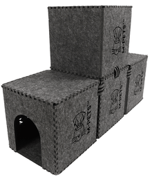 M-Pets Milson Felt Fort Cushion Beds & Mats