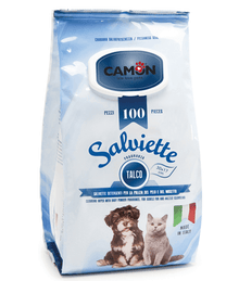 Camon Salviette Talco Wipes 100 Sheets Grooming