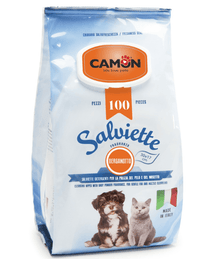 Camon Salviette Cleansing Wipes With Bergamot Fragrance 100 Sheets Grooming