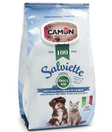 Camon Salviette Cleansing Wipes With Romantic Wood Fragrance 100 Sheets Grooming