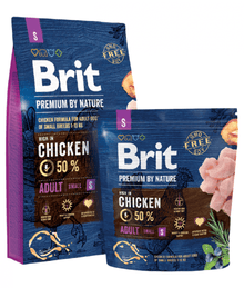 Brit Premium - Small Breed Adult Chicken 3Kg-8Kg Dog Food