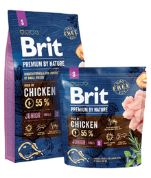 Brit Premium - Small Breed Junior Chicken (3Kg -8Kg) Dog Food