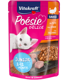 Vitakraft - Poesie Delice Junior With Turkey 85g Cat Food