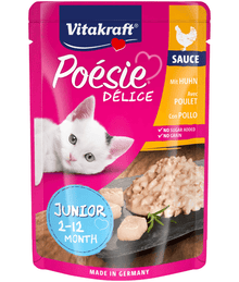 Vitakraft - Poesie Delice Junior With Chicken 85g Cat Food