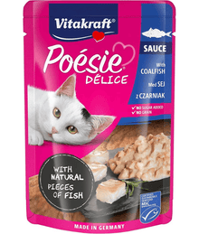 Vitakraft - Poesie Delice Adult With Coal Fish 85g Cat Food