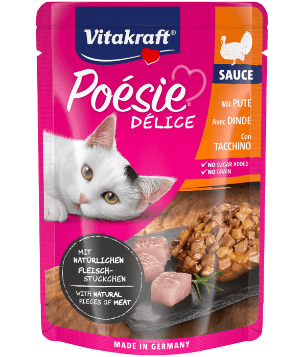 Vitakraft - Poesie Delice Adult With Turkey 85g Cat Food