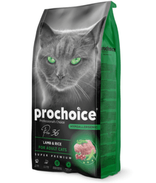 Prochoice - Pro 36 Lamb & Rice Hypoallergenic For Adult Cats 2kg Cat Food