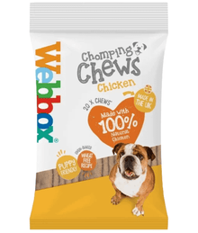 Webbox Chomping Chews Chicken 200g Dog Treats