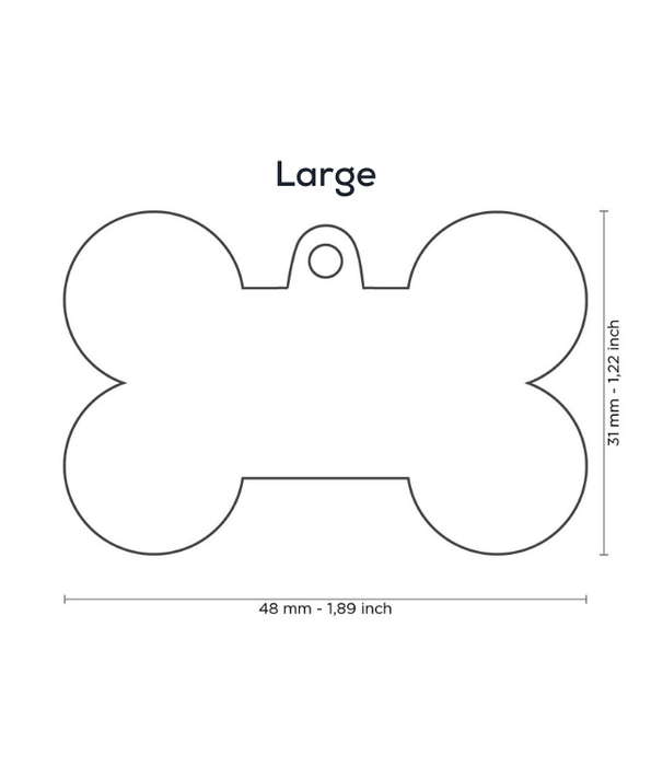 ID Tag - Basic Aluminum Bone ID Tags