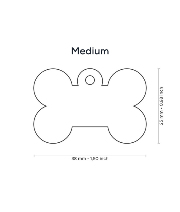 ID Tag - Basic Aluminum Bone ID Tags