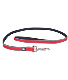 Duvo - Explor West Duo Dog Leash Nylon Red (S-M/L) Leashes & Collars