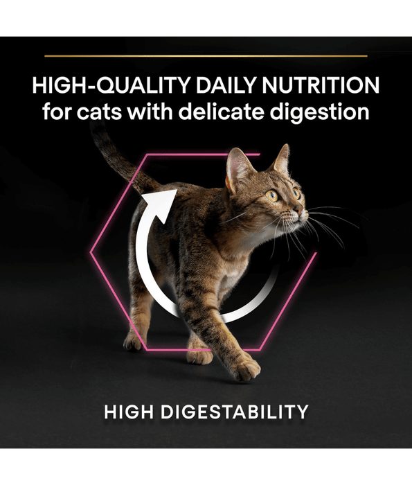 Purina Pro Plan Adult Delicate Digestion, Dry Cat Food with Turkey 1.5kg Cat Food