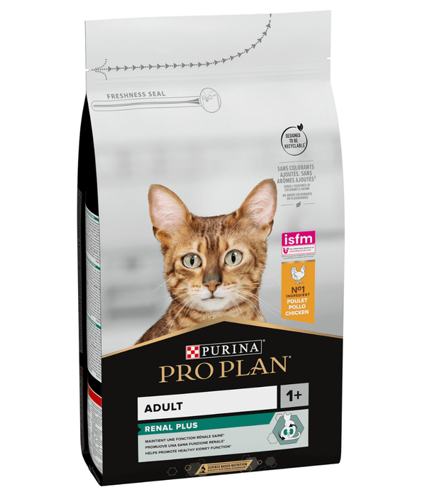 Purina Pro Plan Adult Renal Plus Everyday Dry Cat Food with Chicken 1.5kg Cat Food